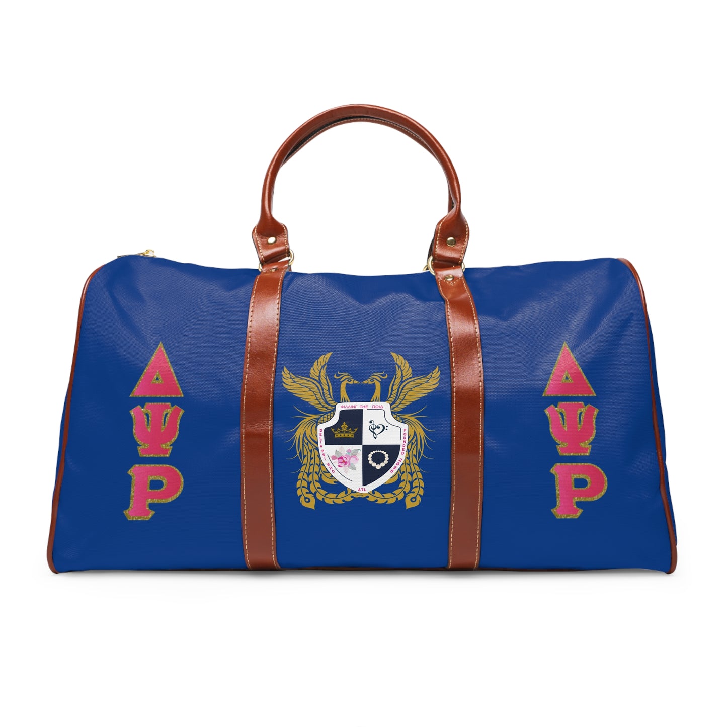 Delta Psi Rho Waterproof Travel Duffel Bag - Ideal for Travelers, Gym, Beach Trips, Gifts, Durable and Stylish Design